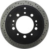 Stoptech 128.44157L | StopTech Toyota Sequoia Sport Cross Drilled Brake Rotor, Rear Left; 2008-2016 Alternate Image 8