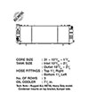 CSF 2671 | 91-01 Jeep Cherokee 4.0L (LHD Only) Heavy Duty 3 Row All Metal Radiator; 1991-2001 Alternate Image 5