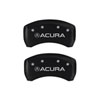 MGP 39018SACURD | 4 Caliper Covers Engraved Front & Rear Acura Red finish silver ch; 2018-2019 Alternate Image 3