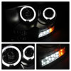 SPYDER 5010001 | Spyder Dodge Ram 1500 Halo LED ( Replaceable LEDs ) Projector Headlights - Black - (PRO-YD-DR06-HL-BK); 2006-2008 Alternate Image 5