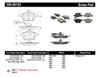 Stoptech 309.09153 | StopTech Sport Brake Pads Volkswagen CC, Front; 2010-2011 Alternate Image 5