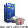 EBC ud2065 | 17+ Toyota C-HR 2.0L Ultimax Front Brake Pads; 2017-2023 Alternate Image 3