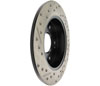 Stoptech 127.40040L | StopTech Acura ILX Sport Drilled/Slotted Rotor, Rear Left; 2013-2015 Alternate Image 7