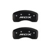 MGP 39011SMDXRD | 4 Caliper Covers Engraved Front Acura Engraved Rear MDX Red finish silver ch; 2007-2013 Alternate Image 3