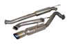 Injen SES9016RS | Ford Fiesta ST 1.6L Turbo Full 76mm S.S. cat-back exhaust with S.S molded flanges and S.S. burnt tip with rolled edge; 2014-2019 Alternate Image 2