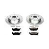 PowerStop k2221 | Power Stop 06-10 Jeep Commander Rear Z23 Evolution Sport Brake Kit; 2006-2010 Alternate Image 2