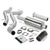 Banks Power 48632-b | 02-05 Chevy 6.6L SCLB Monster Exhaust System - SS Single Exhaust w/ Black Tip; 2002-2005 Alternate Image 2