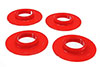 Energy Suspension 5.6110r | 01-05 Chrysler PT Cruiser Red Rear Coil Spring Isolator Set; 2001-2005 Alternate Image 3