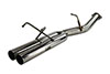 ISR Performance is-epdual-s13 | EP (Straight Pipes) Dual Tip Exhaust 3in - 89-94 (S13) Nissan 240sx; 1989-1994 Alternate Image 1