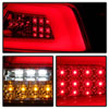 SPYDER 5086075 | Spyder Pontiac G8 08-09 Version 2 Light Bar LED Tail Lights - Red Clear- ALT-YD-PG808V2-LB-RC; 2008-2009 Alternate Image 1