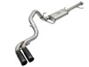 aFe 49-46030-B | Rebel Series 3in Stainless Steel Cat-Back Exhaust System w/Black Tips 07-14 Toyota FJ Cruiser; 2007-2014 Alternate Image 1