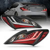 ANZO 321347 | 10-13 Hyundai Genesis 2DR LED Taillights Smoke; 2010-2013 Alternate Image 2