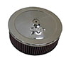 K&N Engineering 593364 | K&N Marine Engine Flame Arrestor 5-1/8in Flange / 8in ID x 9in OD / 2.75in Height Alternate Image 1