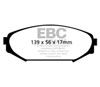 EBC dp41311r | 00-02 Acura MDX 3.5 Yellowstuff Front Brake Pads; 2000-2002 Alternate Image 6