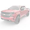 EGR 571895 | 2019 Chevy 1500 Double Cab In-Channel Window Visors - Matte Alternate Image 10