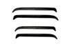 AVS 34122 | 85-90 Buick Electra Ventshade Front & Rear Window Deflectors 4pc - Black; 1985-1990 Alternate Image 1