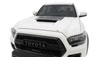 AVS 322079-40 | 16-18 Toyota Tacoma Aeroskin Low Profile Color Match Hood Shield - Super White; 2016-2018 Alternate Image 4