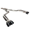 Kooks Headers 31634310 | KOOKS Dodge Challenger Hellcat Competition Cat-Back Exhaust with Black Tips; 2015-2017 Alternate Image 1