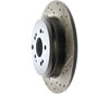 Stoptech 127.40072L | StopTech Honda Pilot Sport Drilled/Slotted Rotor, Rear Left; 2009-2015 Alternate Image 5