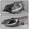 SPYDER 9042218 | xTune 09-14 Acura Varius Projector Headlights - Light Bar DRL - Black (PRO-JH-ATSX09-LB-BK); 2009-2014 Alternate Image 6