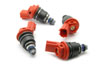 DeatschWerks 01J-00-0270-4 | Nissan G20 / SR20 / 240sx SR/KA 270cc Side Feed Injectors; 1990-1998 Alternate Image 1