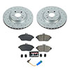 PowerStop k7674 | Power Stop 17-19 Infiniti QX30 Front Z23 Evolution Sport Brake Kit Alternate Image 1