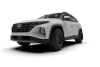 Rally Armor mf75urblkwh | 2022 Hyundai Tucson Black UR Mud Flap w/ White Logo; 2022-2022 Alternate Image 2