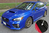 Rally Armor mf32-ur-blk/gry | 15+ Subaru WRX & STi Sedan Only UR Black Mud Flap w/ Grey Logo; 2015-2021 Alternate Image 2