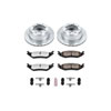 PowerStop k5270-36 | Power Stop 2003 Dodge Durango Rear Z36 Truck & Tow Brake Kit; 2003-2003 Alternate Image 2