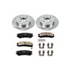 PowerStop koe5133 | Power Stop 96-98 Saturn SC1 Rear Autospecialty Brake Kit; 1996-1998 Alternate Image 2