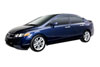 AVS 894001 | 06-11 Honda Civic Ventvisor Low Profile Deflectors 4pc - Smoke; 2006-2011 Alternate Image 1