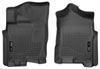 Husky Liners 13601 | Weatherbeater Series Front Floor Liners Nissan Titan; 2016-2018 Alternate Image 1