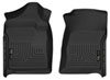 Husky Liners 18221 | Weatherbeater Series Front Floor Liners Chevrolet Silverado HD; 2007-2014 Alternate Image 1