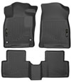 Husky Liners 98461 | Weatherbeater Series Front & 2nd Seat Floor Liners Honda Insight; 2019-2022 Alternate Image 1