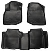 Husky Liners 98491 | Weatherbeater Series Front & 2nd Seat Floor Liners Honda Fit; 2009-2013 Alternate Image 1