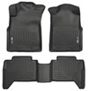 Husky Liners 98951 | Weatherbeater Series Front & 2nd Seat Floor Liners (Footwell Coverage) Toyota Tacoma; 2005-2015 Alternate Image 1