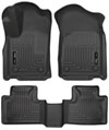 Husky Liners 99151 | Weatherbeater Series Front & 2nd Seat Floor Liners Dodge Durango; 2016-2018 Alternate Image 1