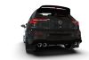 Rally Armor mf80urblkgry | 2022 MK8 Volkswagen Golf GTI/R Black UR Mud Flap w/ Gray Logo; 2022-2022 Alternate Image 1