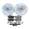 PowerStop k5550 | Power Stop 11-15 Chevrolet Cruze Front Z23 Evolution Sport Brake Kit; 2011-2015 Alternate Image 2