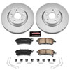 PowerStop crk5857 | Power Stop 11-14 Honda Odyssey Front Z17 Evolution Geomet Coated Brake Kit; 2011-2014 Alternate Image 2