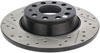 Stoptech 127.33099R | StopTech Volkswagen Tiguan Sport Drilled/Slotted Rotor, Rear Right; 2009-2010 Alternate Image 4