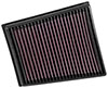 K&N Engineering 333057 | K&N 2016 Renault Megane IV L4-1.5L DSL Replacement Drop In Air Filter Alternate Image 2