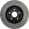 Stoptech 127.40057L | StopTech Acura RSX Sport Drilled/Slotted Rotor, Front Left; 2002-2006 Alternate Image 3