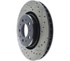 Stoptech 127.39023L | StopTech Volvo S70 Sport Drilled/Slotted Rotor, Front Left; 1998-1998 Alternate Image 6