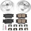 PowerStop k7905 | Power Stop 18-19 Toyota Camry Rear Z23 Evolution Sport Brake Kit; 2018-2022 Alternate Image 2