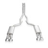 Stainless Works gt500cbhfcr | 2020 Ford GT500 Redline Catback H-Pipe Exhaust Factory Connect - Polished Tips; 2020-2022 Alternate Image 2