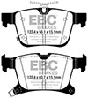 EBC dp43066r | 2016+ Chrysler Pacifica (RU) 3.6L Yellowstuff Rear Brake Pads; 2016-2024 Alternate Image 2