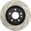 Stoptech 127.33088R | StopTech Audi S4 Sport Drilled/Slotted Rotor, Rear Right; 2004-2009 Alternate Image 1