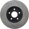 Stoptech 128.61100R | StopTech Volvo C30 Sport Cross Drilled Brake Rotor, Front Right; 2012-2013 Alternate Image 7