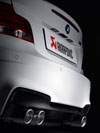 Akrapovic ME-BM/T/3-C | BMW 1 Series M Coupe (E82) Evolution Line (Titanium) w/ Carbon Tips; 2011-2012 Alternate Image 4